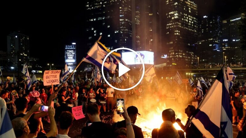 Protests Erupt in Tel Aviv After Netanyahu Fires Gallant