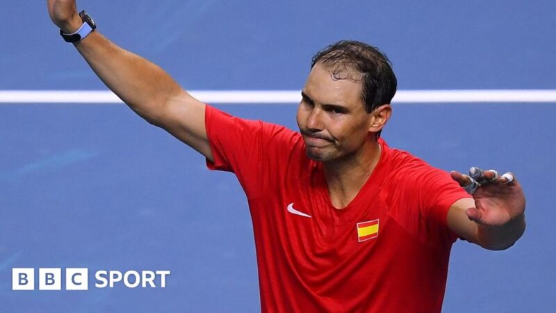 Rafael Nadal: Retiring superstar loses for Spain at farewell Davis Cup