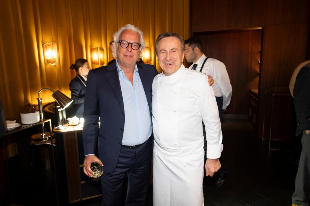 Real estate titans toast Daniel Boulud’s ‘cathedral to carnivorism’