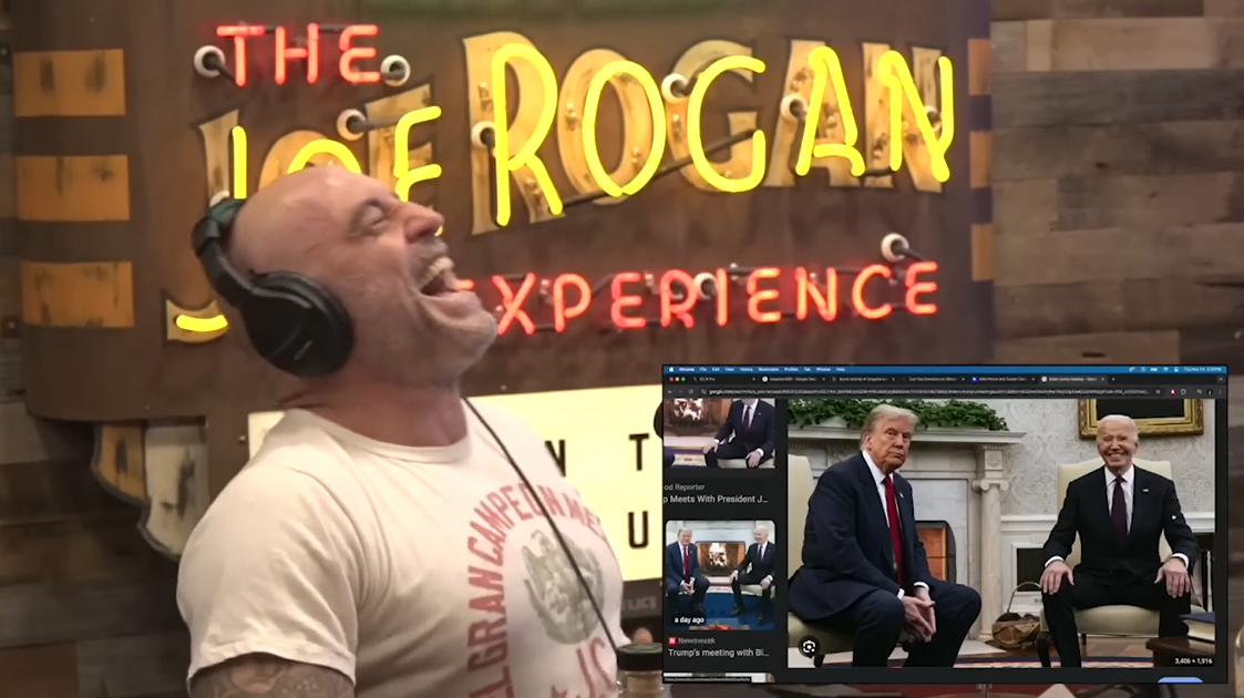 Rogan jokes Biden voted for Trump: He’s ‘never been happier in his life’ that Harris lost