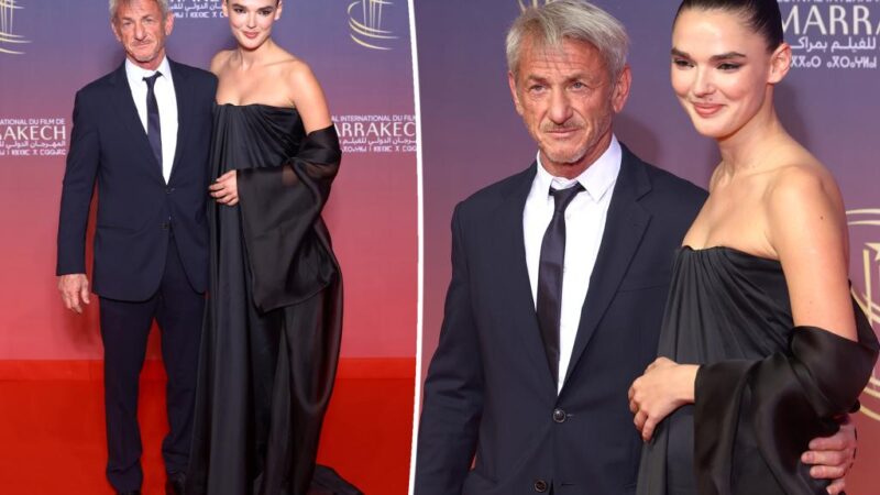 Sean Penn, 64, and girlfriend Valeria Nicov, 30, make red carpet debut