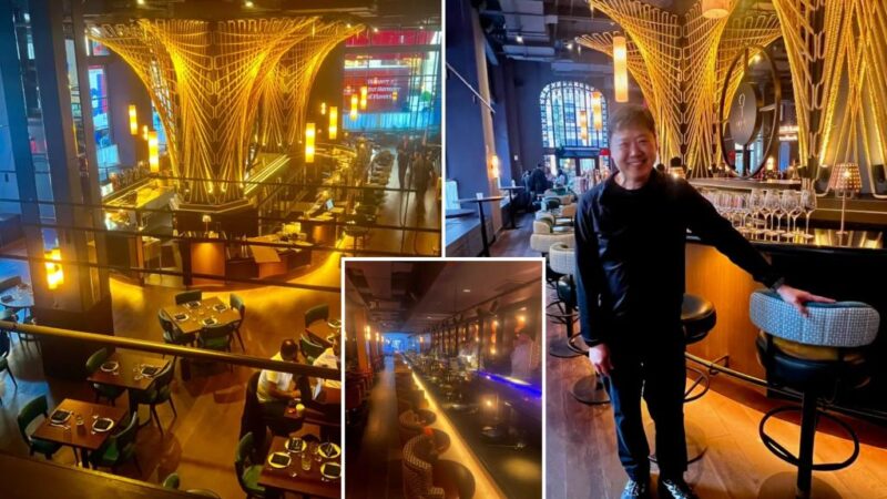 Spectacular NYC restaurant Aqua — featuring 70-foot sushi bar — joins booming Flatiron corridor