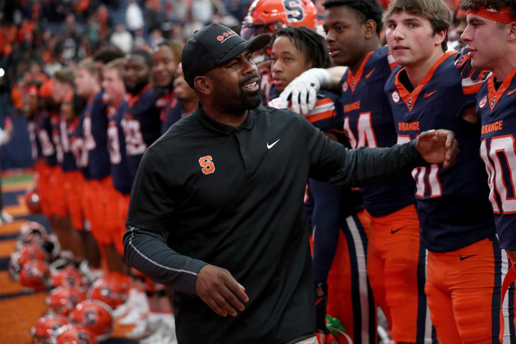 Syracuse coach Fran Brown reveals he won’t shower after losses: ‘Don’t deserve soap’