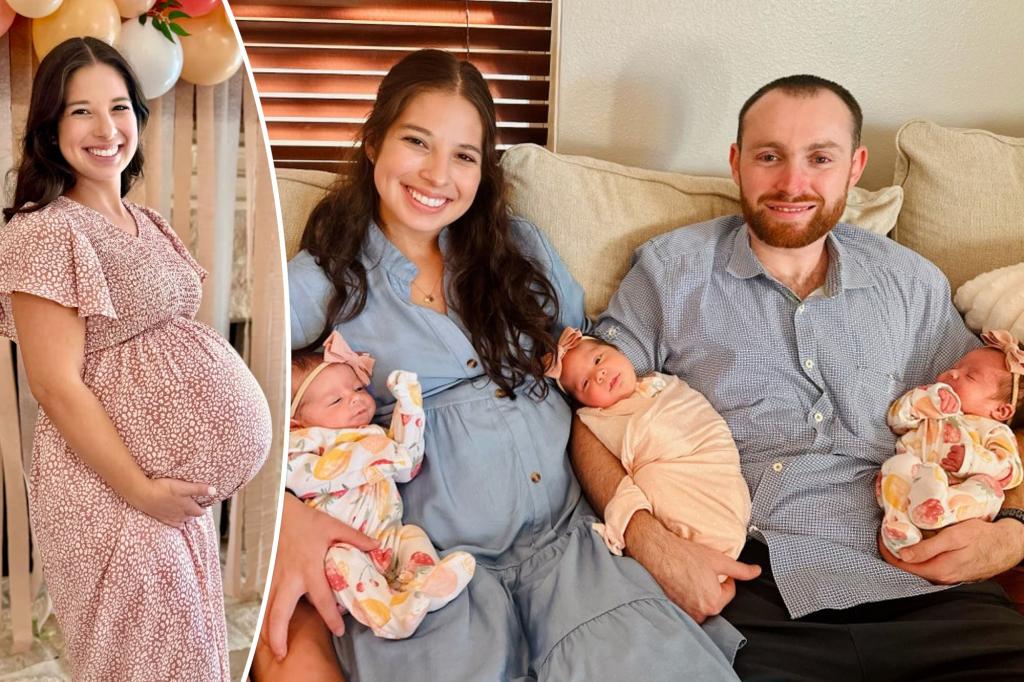 Texas mother Marisa Christie ‘clinically dead’ for 45 minutes after giving birth to triplets due to ‘rare’ medical complication during labor