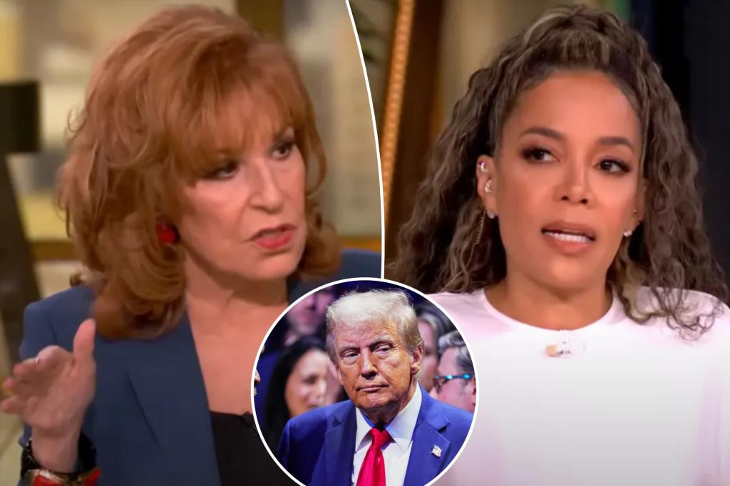 ‘The View’ hosts forced to issue four ‘legal notes’ in a single episode spent trashing Trump’s cabinet picks