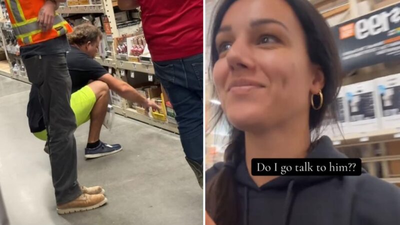 TikToker finds love after shopping for a man at Home Depot