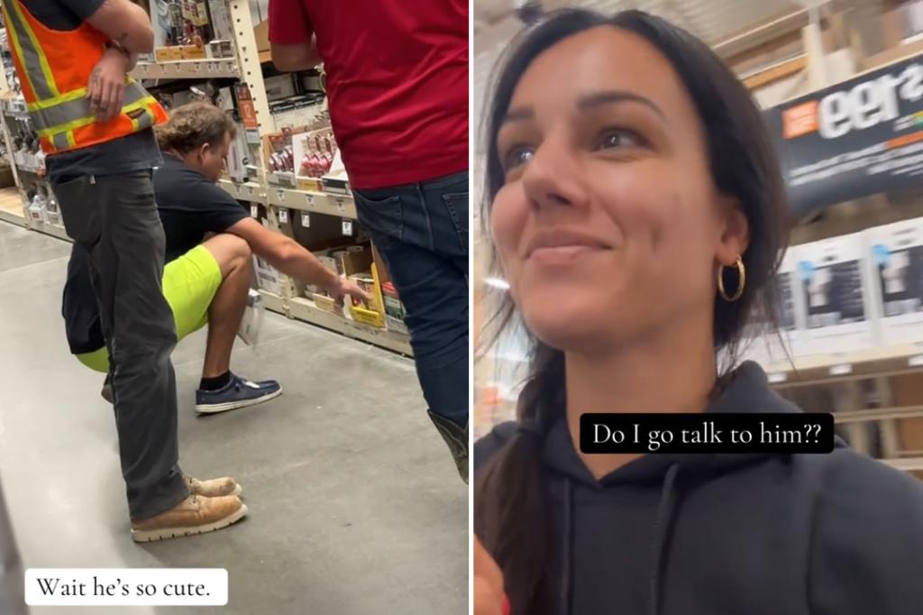 TikToker finds love after shopping for a man at Home Depot