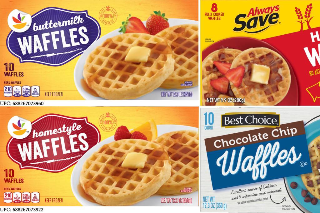 TreeHouse Foods expands recall to frozen waffles, pancake products sold at Walmart, Whole Foods on listeria fears