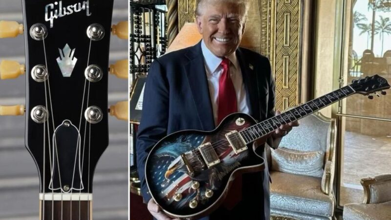 Trump Guitars allegedly ripped off Gibson’s Les Paul design