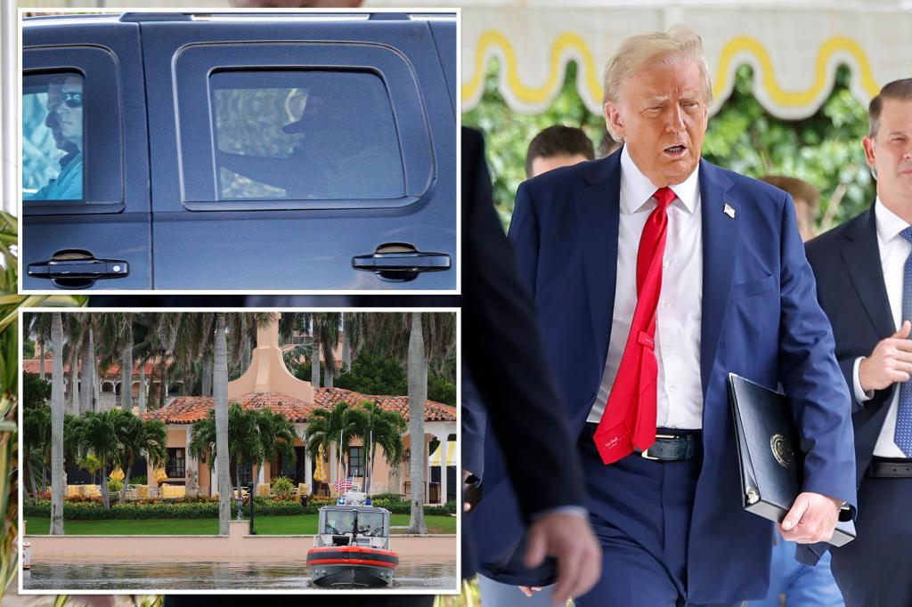 Trump is already receiving intelligence briefings from his home at Mar-a-Lago