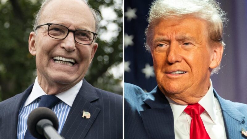 Trump meets with Scott Bessent as Larry Kudlow withdraws from race for top economic roles