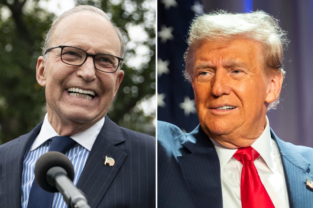 Trump meets with Scott Bessent as Larry Kudlow withdraws from race for top economic roles