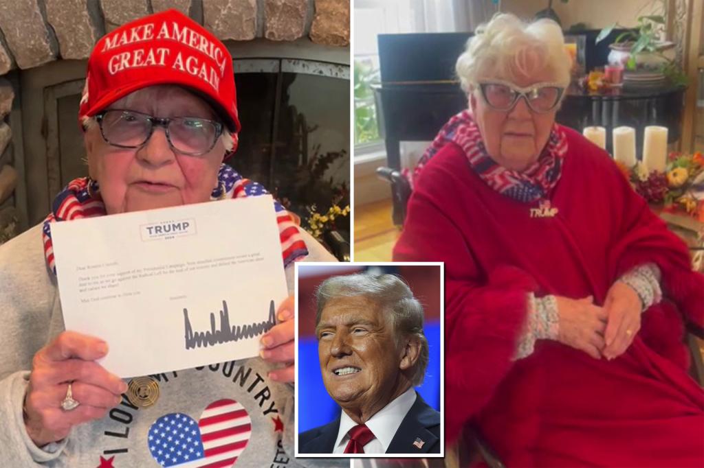 Trump’s oldest supporter ‘desperate’ to meet him before she dies