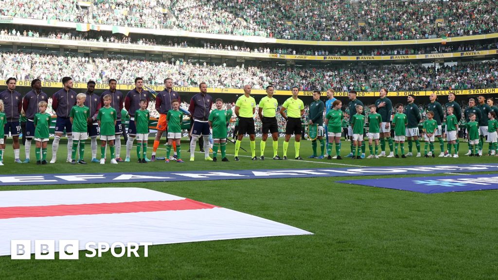 Uefa fines FA and FAI after England and Republic of Ireland fans boo anthems