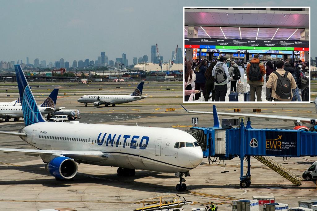 United blames FAA staffing shortages for causing ‘significant disruption’ at Newark Airport