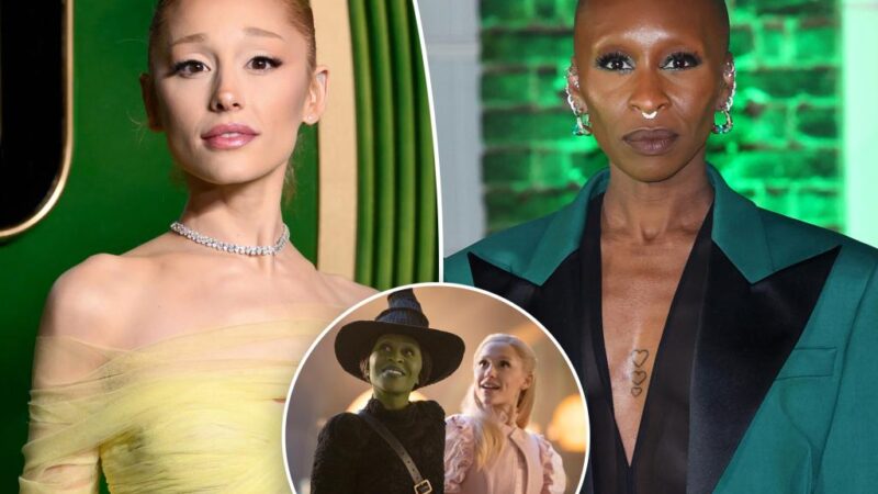 Universal denies ‘Wicked’ Ariana Grande, Cynthia Erivo pay gap