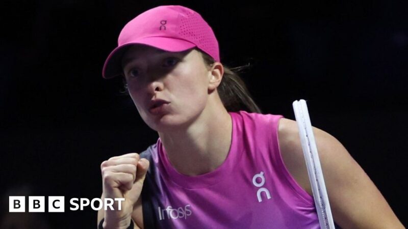 WTA Finals 2024: Iga Swiatek battles to win over Barbora Krejcikova; Coco Gauff faces Jessica Pegula in round robin