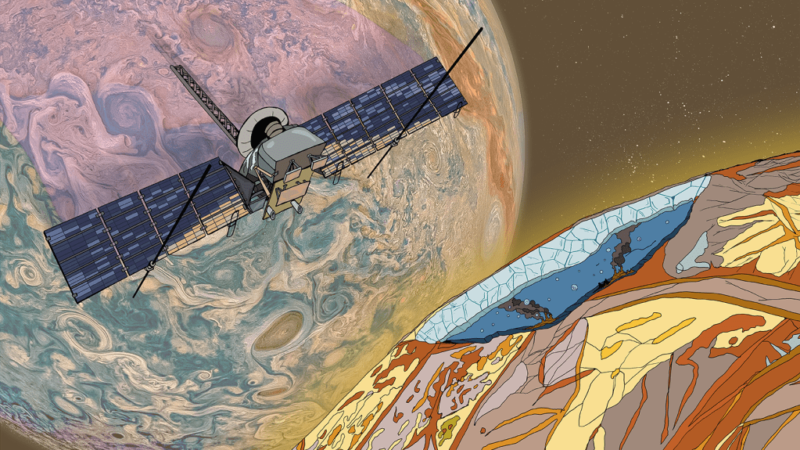 NASA’s New Edition of Graphic Novel Features Europa Clipper