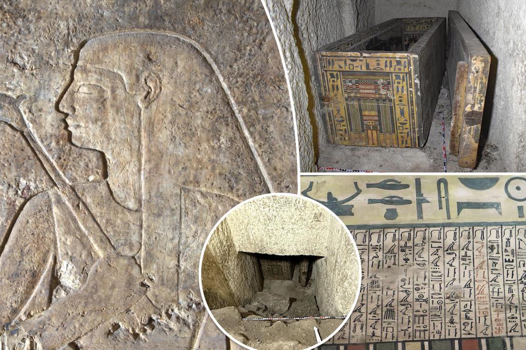 Egyptian priestess mummy unearthed from ‘extraordinary’ tomb after 4,000 years