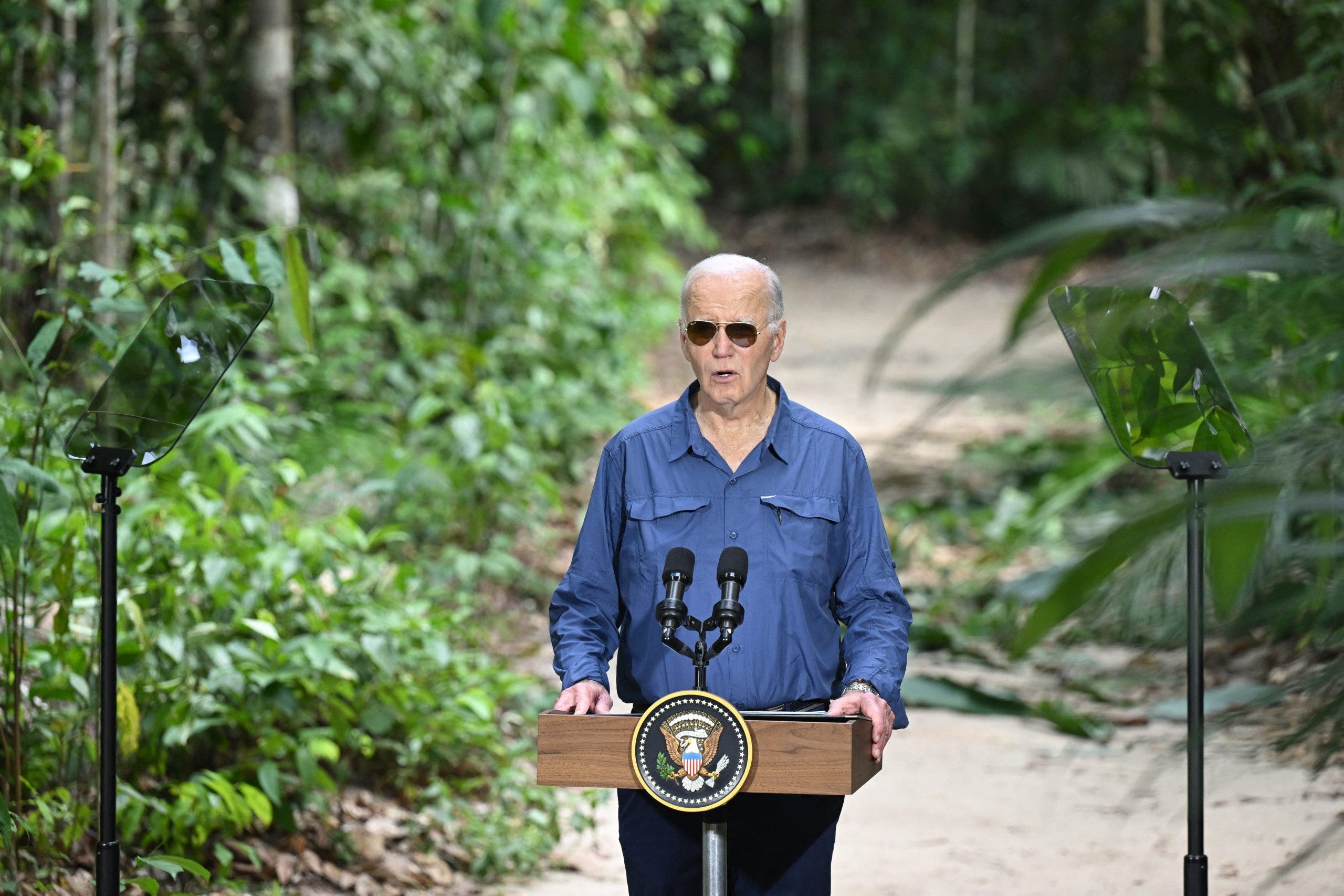 Biden touts six-fold climate funding increase under his administration