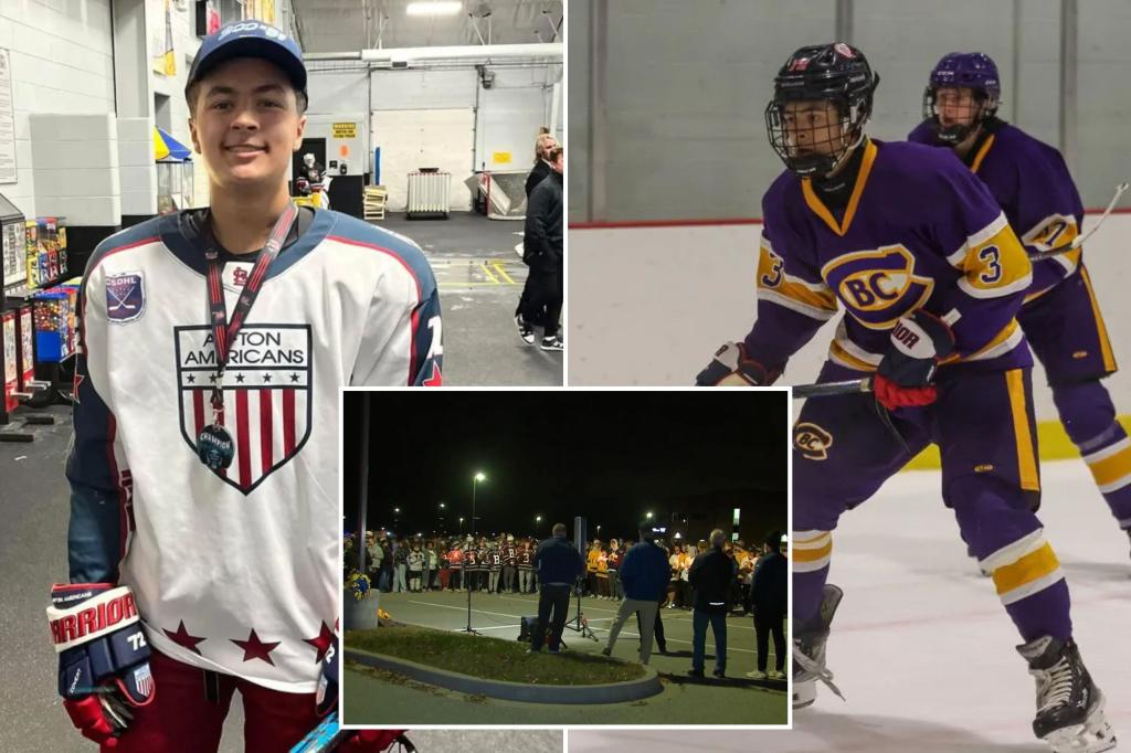 St. Louis high school hockey player Colin Brown dead days after he’s struck by stray bullet driving home from game with his dad