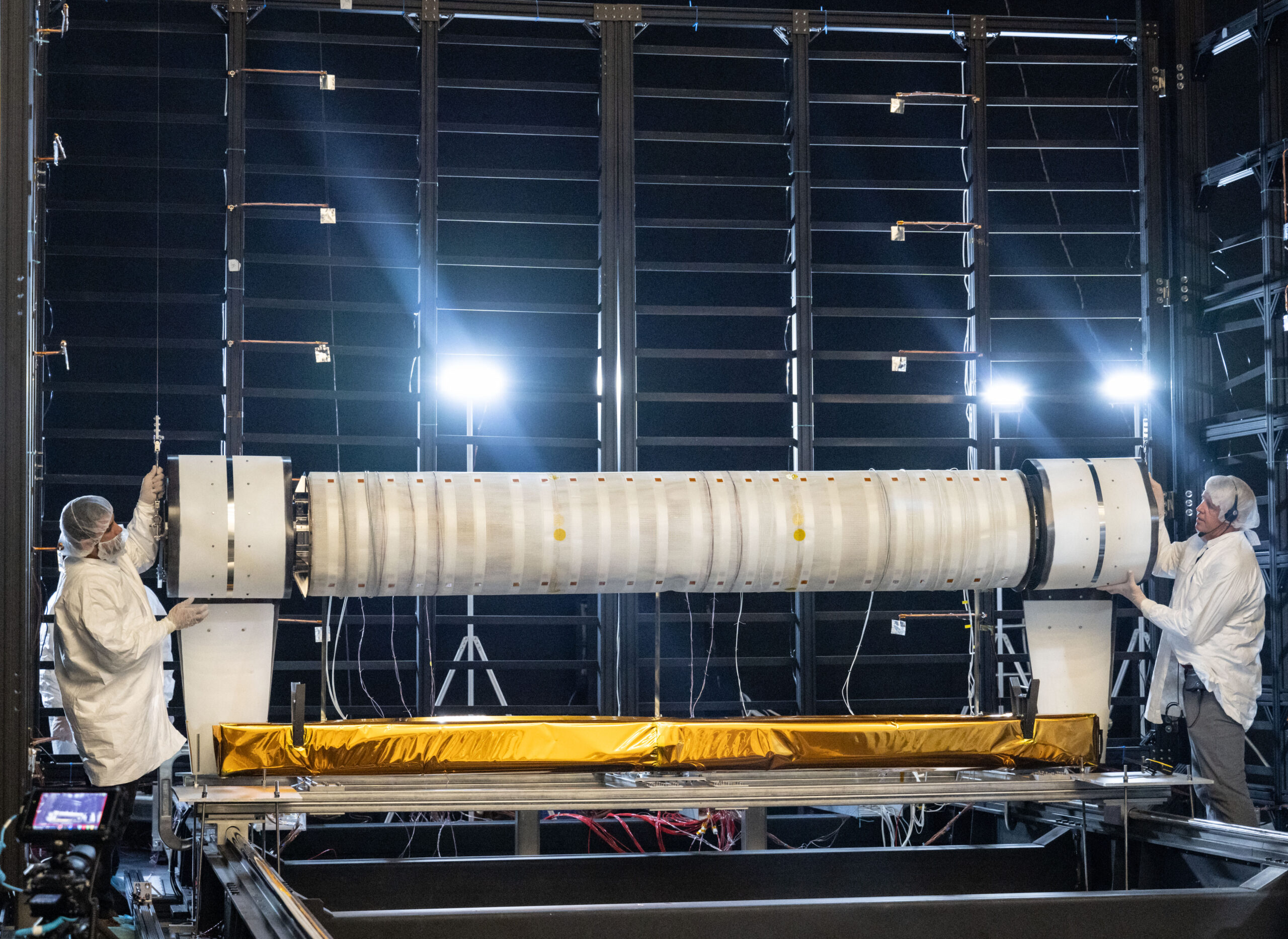 From Houston to the Moon: Johnson’s Thermal Vacuum Chamber Tests Lunar Solar Technology 