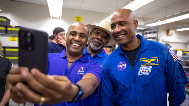 Selfie Time with Astronaut Victor Glover