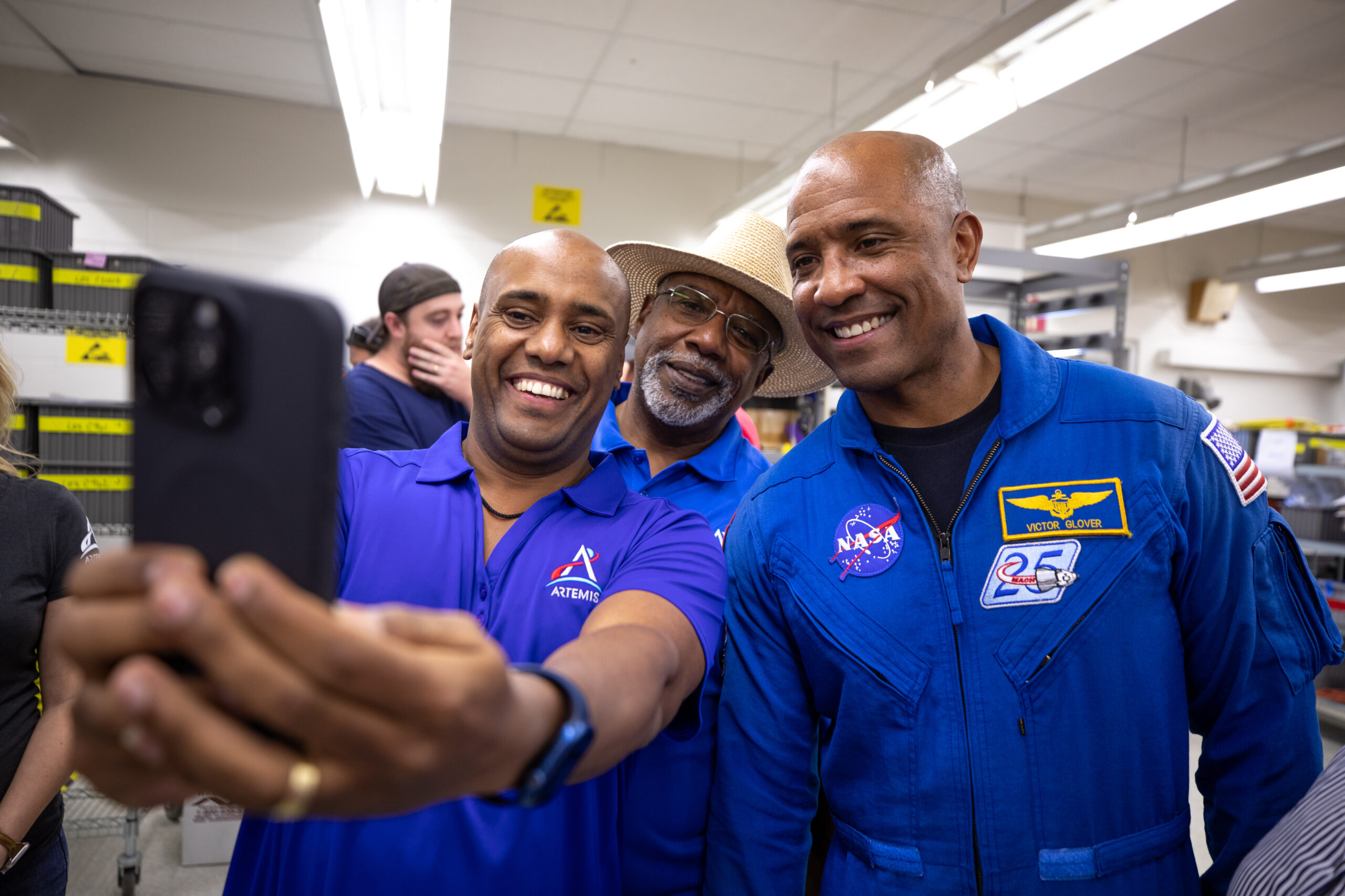 Selfie Time with Astronaut Victor Glover