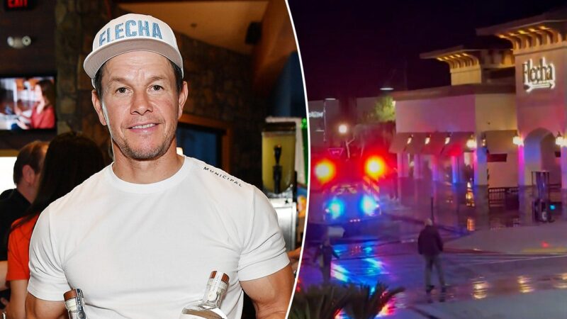 Mark Wahlberg’s Las Vegas restaurant catches fire