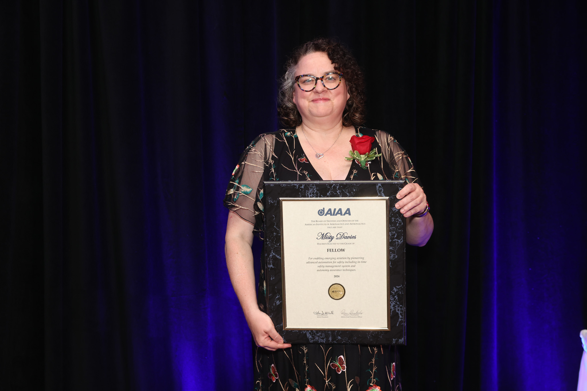 Dr. Misty Davies – American Institute of Aeronautics and Astronautics (AIAA) 2024 Fellow