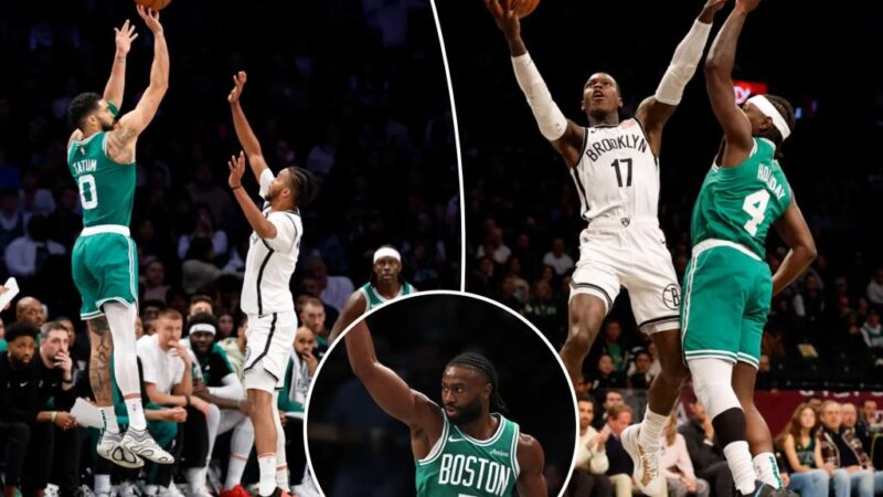 Nets get harsh lesson in blowout loss to Celtics