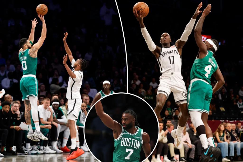 Nets get harsh lesson in blowout loss to Celtics