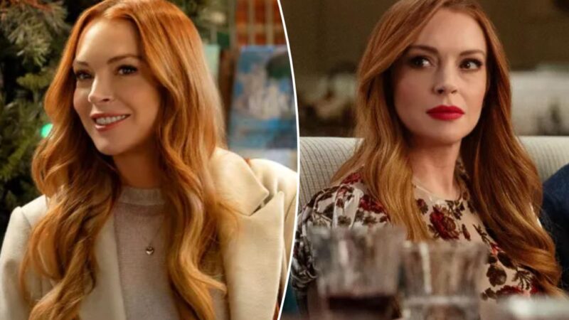 Lindsay Lohan’s Netflix movies go from atrocious to merely bad