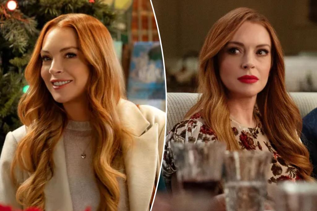 Lindsay Lohan’s Netflix movies go from atrocious to merely bad