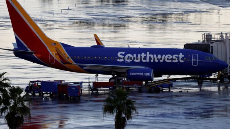 Texas Southwest Airlines flight going to Indianapolis struck by bullet at Dallas Love Field