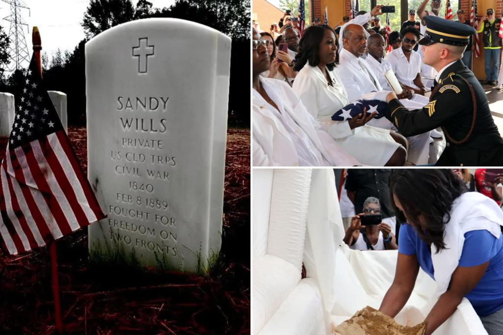 Black Civil War soldier finally gets proper military burial — after star NYC journo family spends 15 years tracking down unmarked grave