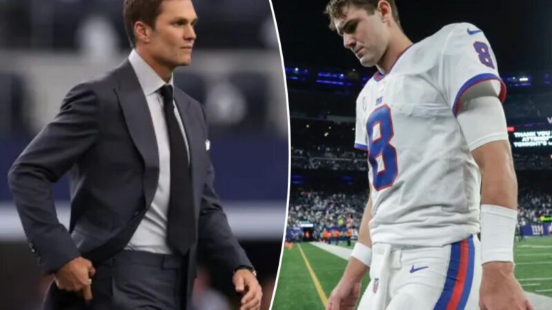 Tom Brady eviscerates Daniel Jones during Giants-Cowboys