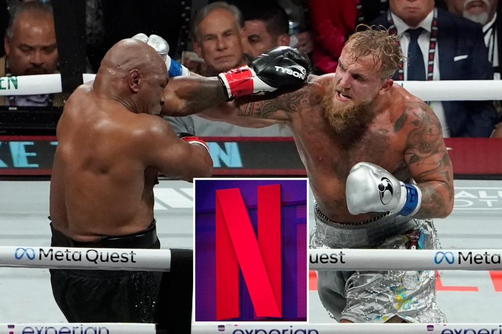 Netflix sued for $50M over Mike Tyson-Jake Paul fight streaming glitches