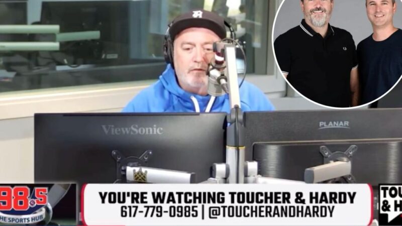 Fred Toucher celebrates former co-host Rich Shertenlieb’s firing as Boston radio wars flare up