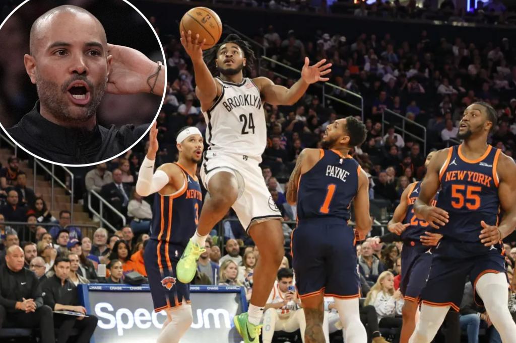 Nets answer Jordi Fernandez’s call, show fight in loss to Knicks