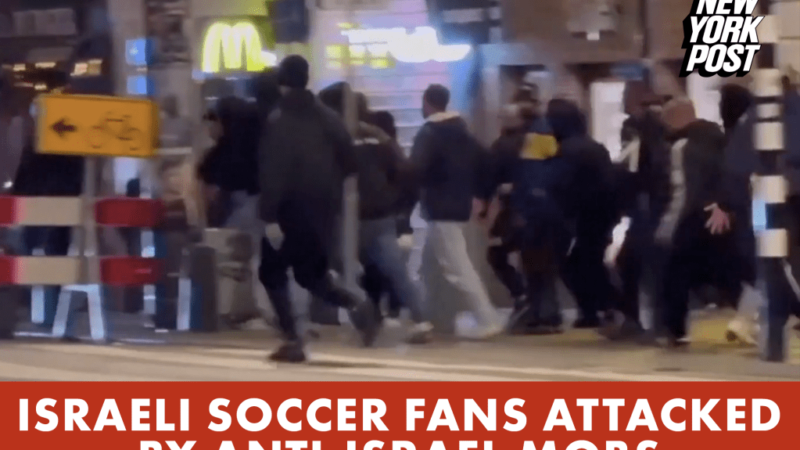 Israeli soccer fans attacked by anti-Israel mobs | Reporter Replay (Video)