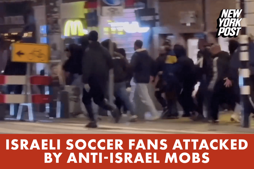 Israeli soccer fans attacked by anti-Israel mobs | Reporter Replay (Video)