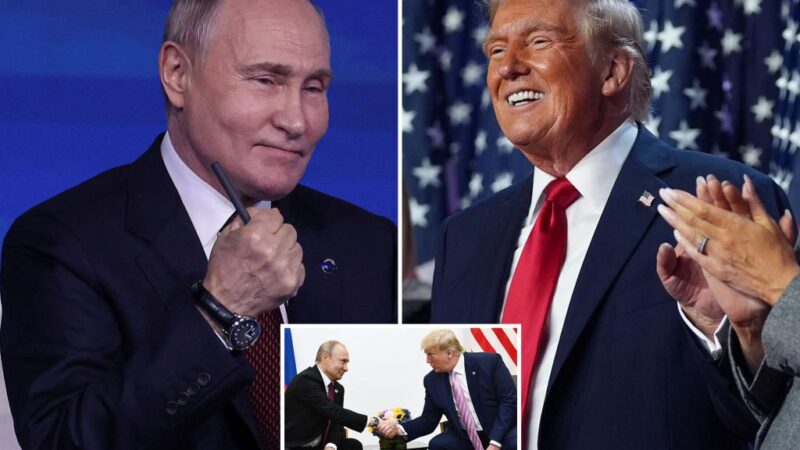 Putin congratulates Trump on his election victory