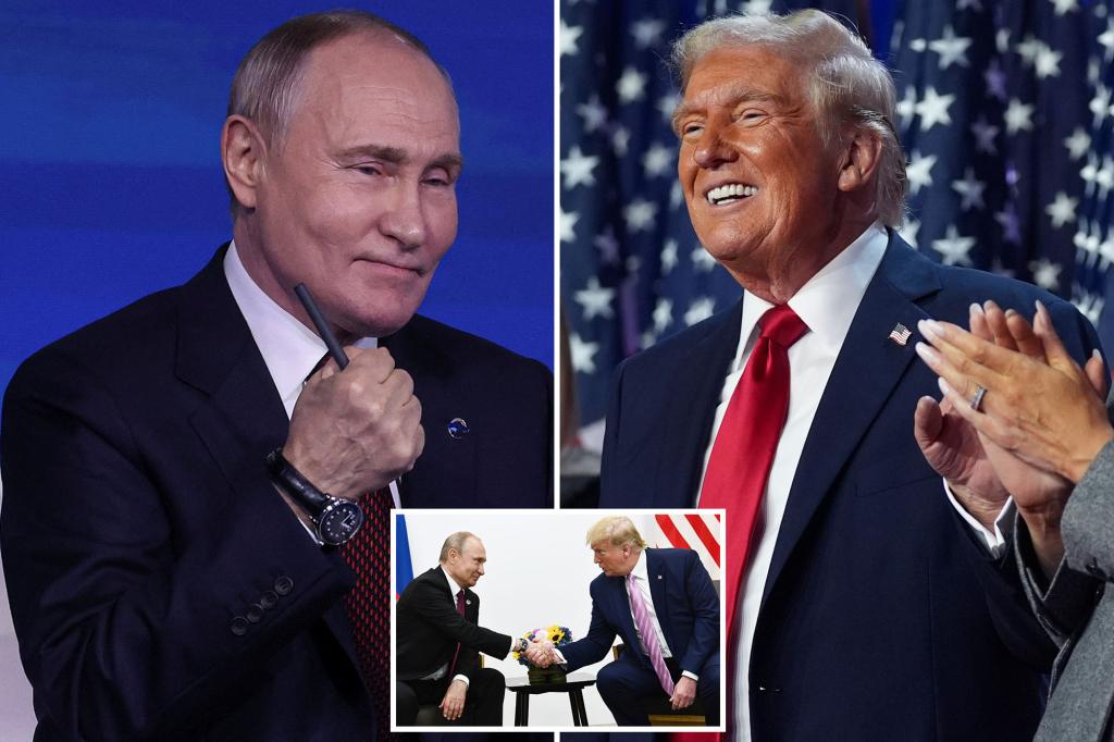 Putin congratulates Trump on his election victory