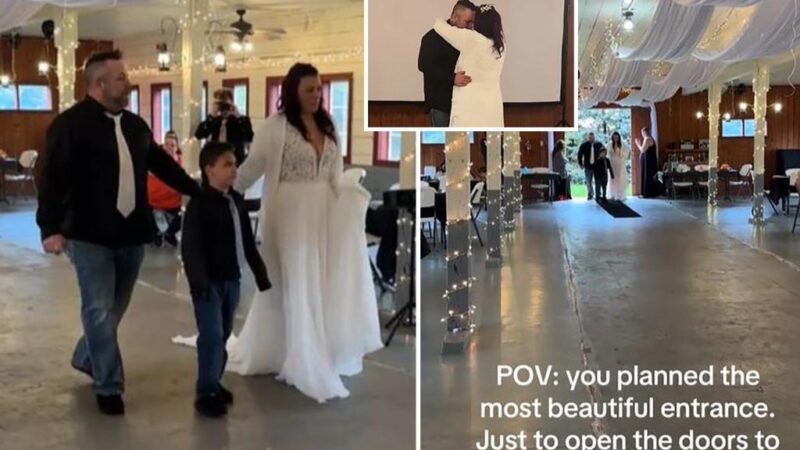 Bride heartbroken after walking into empty wedding