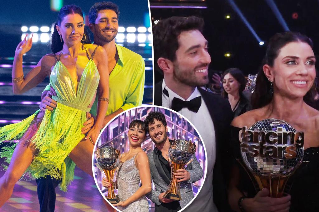 ‘Dancing With the Stars’ champs Joey Graziadei, Jenna Johnson react to winning Season 33 mirrorball trophy