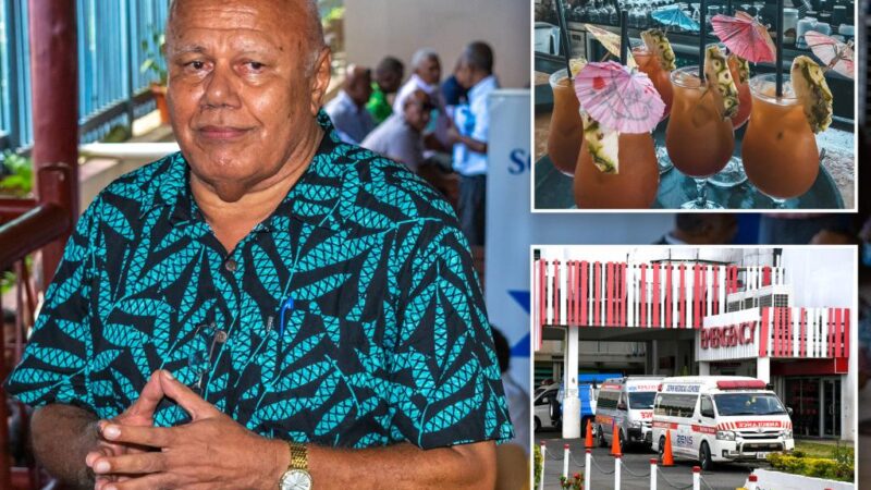 Cocktails that hospitalized 7 tourists did not contain methanol or ‘illicit substances,’ Fiji’s deputy PM says