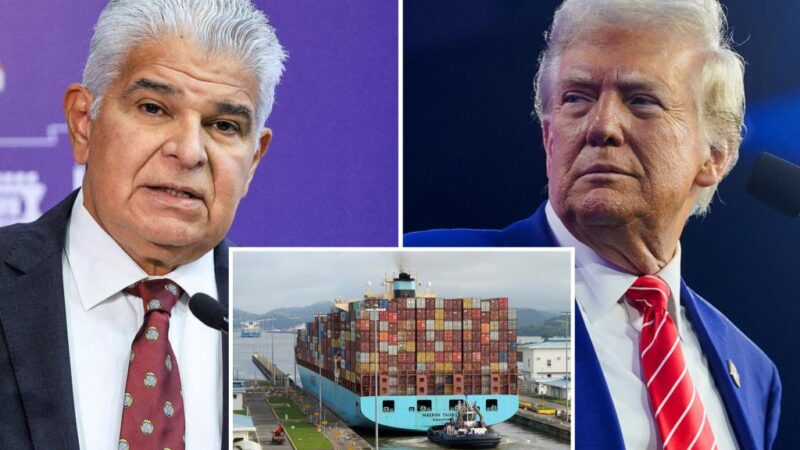 Panama President José Raúl Mulino rejects Trump’s threat of taking back control of Panama Canal