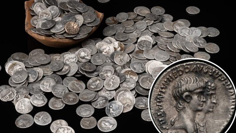 Largest collection of Roman coins ever found called ‘the most miraculous’ discovery in ‘the last 100 years’