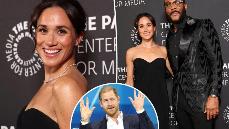 Meghan Markle hits red carpet at star-studded gala — as Prince Harry breaks silence on divorce rumors